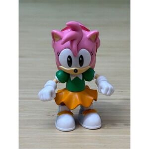 Sonic the Hedgehog Amy Rose Action Figure 2.5 Inch Classic Pink Sega Toy